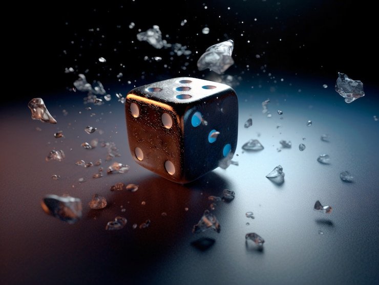 Dealer Live Baccarat jo77 di studio multi-kamera dengan kartu dan chip